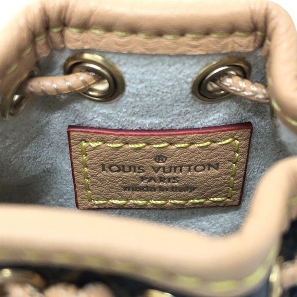 LOUIS VUITTON Monogram Bijoux Sac Micro Noe Key Holder charm - Picture 4 of 10